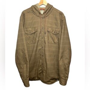 LL Bean Men's Katahdin Performance Flannel Shirt  Hi-Pile Fleece Lined  XL Tall